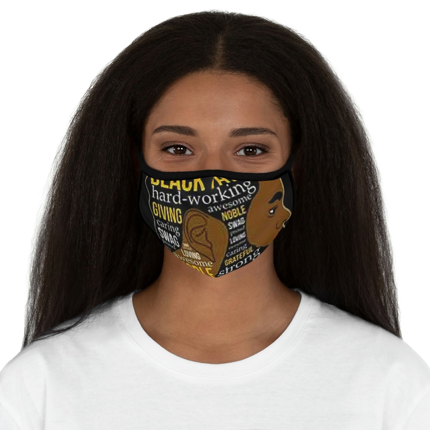 Fitted Polyester Face Mask