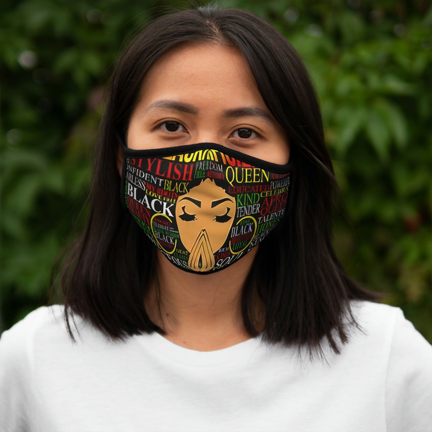 Fitted Polyester Face Mask