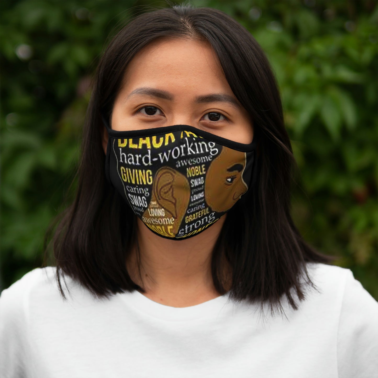 Fitted Polyester Face Mask